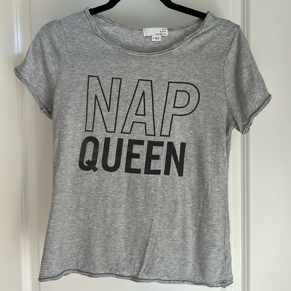 Nordstrom size small Nap Queen shirt.